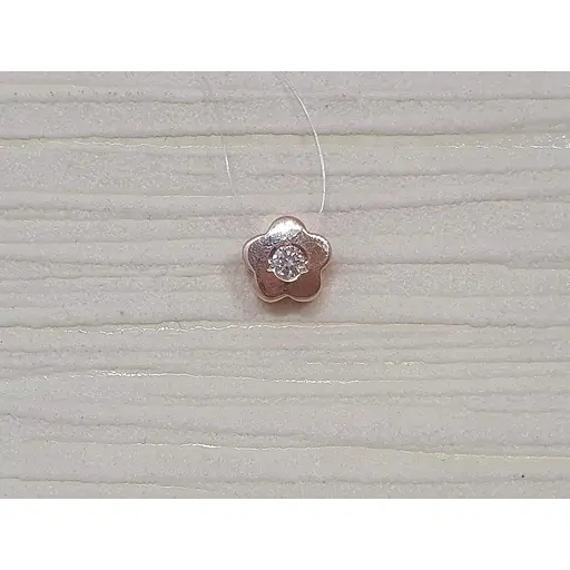 Золота підвіска Гаразд з діамантом. Артикул 3042589 - фото 2