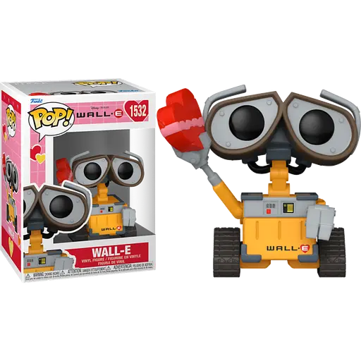 Фігурка Funko Pop Валл-і WALL-E with Heart Box 10 см FP W W 1532