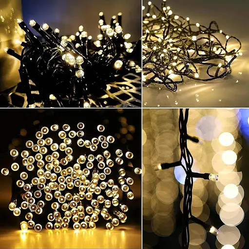 Светодиодные гирлянды Bzavor Fairy Lights, работающие от батареек, 15 м - фото 8