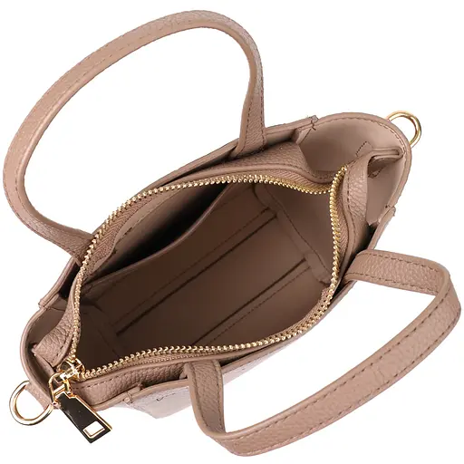 Женская сумка Vintage из натуральной кожи в форме трапеции 16х19х9 см sum0027584 - фото 7