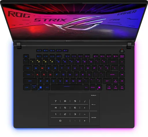 Ноутбук ASUS 16 ROG Strix SCAR 16 G635LX-RW205W WQXGA IPS/Intel Ultra 9 275HX/64GB/1TB/RTX 5090 24GB/W11/Black (90NR0L81-M00940) - фото 5