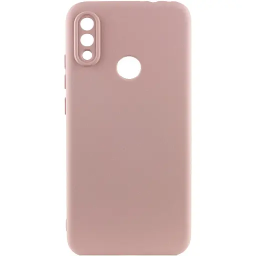 Чехол TPU Getman Liquid Silk Full Camera для Xiaomi Redmi Note 5 Pro / Note 5 (AI Dual Camera) Розовый / Pink Sand