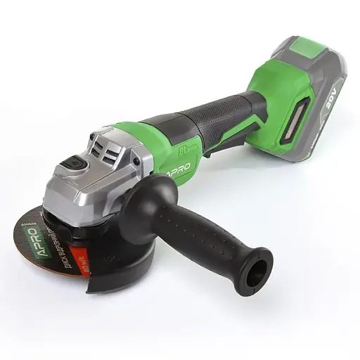 Болгарка акумуляторна безщіткова Apro 20AGB без АКБ та ЗП 20 В 125 мм 30412 - фото 1