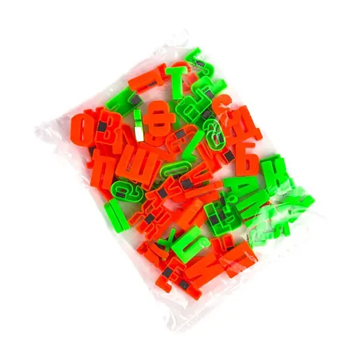 Навчальна магнітна дошка 0185 з алфавітом - фото 2