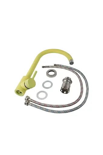 Змішувач для кухні Germece NА3008A жовтий Цветной - фото 2