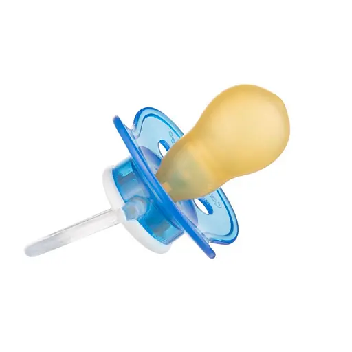 Силиконовая анатомическая пустышка Canpol babies Nature Крабик 0-6 мес. голубой (22/506) - фото 2