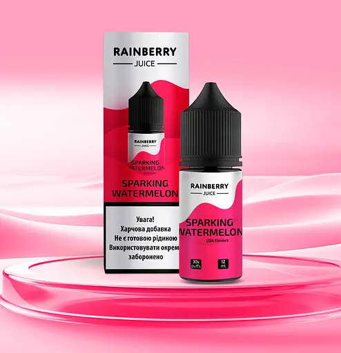 Набор компонентов для самозамеса солевой заправки Flavorlab Rainberry Juice 30 мл Sparking Watermelon Арбузная Газировка, 0-50 мг (17678) - фото 2