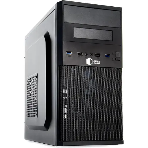 Корпус QUBE QB07M 400W Black (QB07M_MN4U3) 400 Вт - фото 1