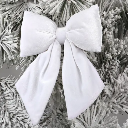 Украшение декоративное Yes! Fun Бант 32x25 см белое (975083) - фото 5