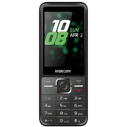 Мобильный телефон Maxcom MM244 Black - фото 1