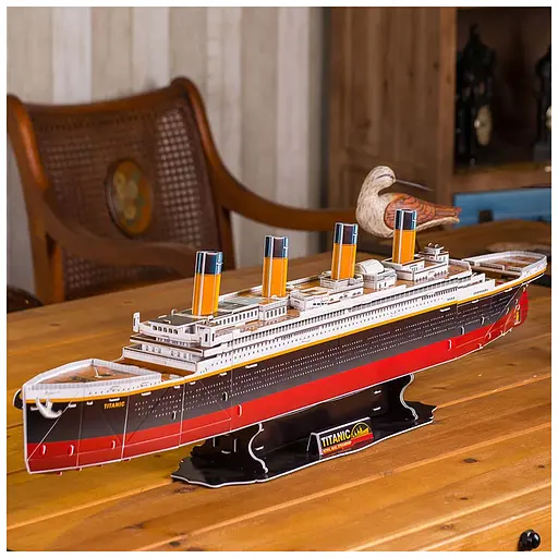 Пазл Cubic Fun Тривимірна головоломка-конструктор Титанік (T4011h) - фото 4