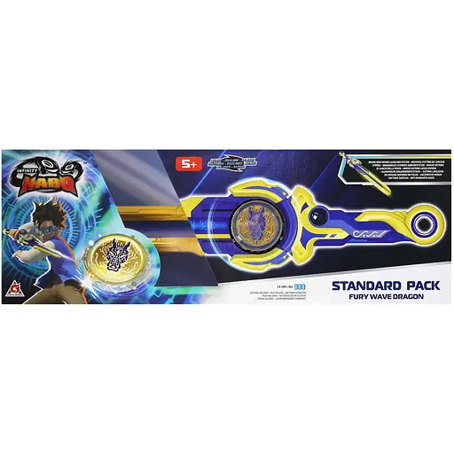 Infinity Nado Дзиґа VI серія Standard Pack Fury Wave Dragon Лютий Дракон