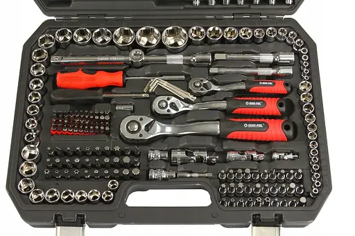 Набір інструментів Mar-Pol M582221 CrV 216 ел. - фото 9