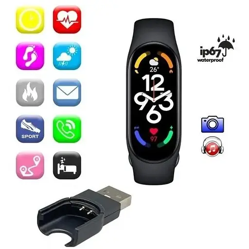 Smart band 7 black CN - фото 3