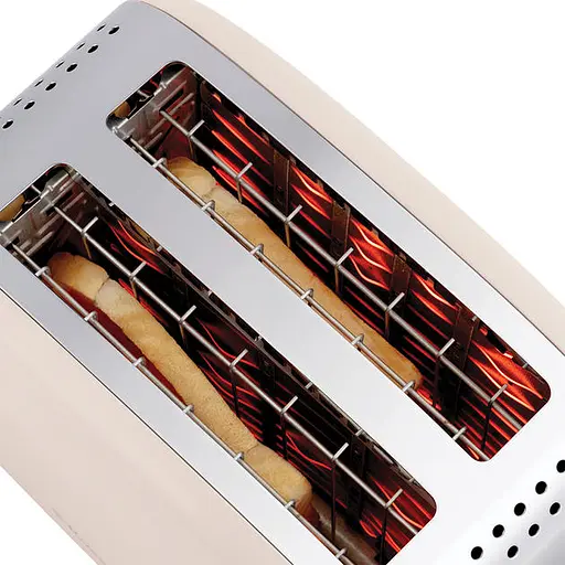 Тостер Russell Hobbs 1670 Вт нержав. підігрів жасмін - фото 2