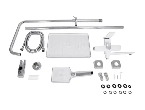 Душова система універсальна Qtap Presto Chrome/White QTPRE111CRW45580 - фото 8