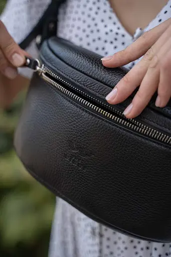 Поясна сумка Explorer S чорна флотар - фото 4