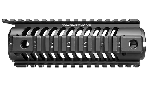 Тактическая цевь Fab Defense для М4 4 планки Пикатинни алюминий черное - фото 3