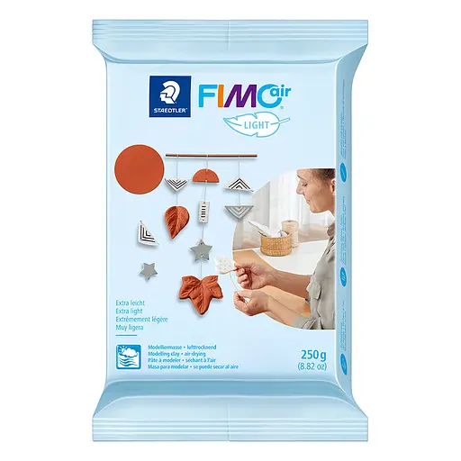 Пластика самозастигаюча Fimo Air Light теракота 250 г - фото 1