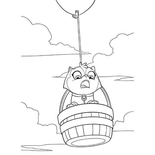 Пригодницькі розмальовки "Літаючі кошики" 233003 Щенячий Патруль - фото 4