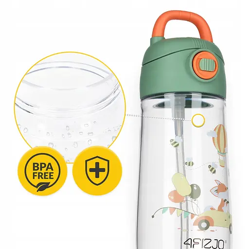 Пляшка для води дитяча 4FIZJO 550 мл Mix (P-5905973403719) - фото 9