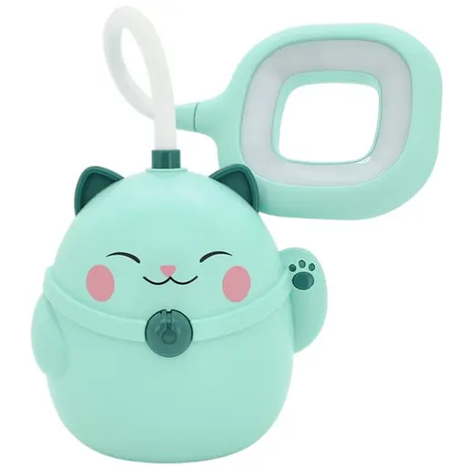 Настільна лампа Voltronic Green Cat СS-290-3 гнучка з органайзером 2 режими 4.2V 600mAh 3 години роботи 42 см 200 г Box