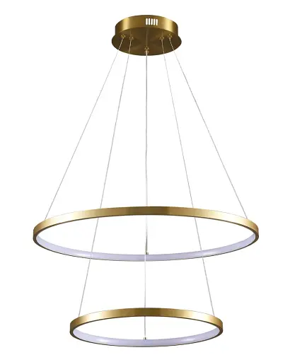 Подвесной светильник, люстра Goldlux 329189 Lea 2 Led 2x35W 4000K 4600Lm IP20 Золото - фото 2