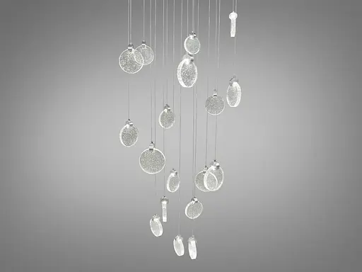 Сучасна світлодіодна люстра потужністю 32Вт - фото 2