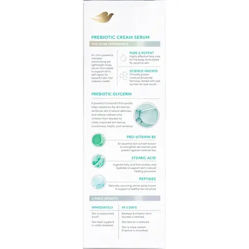 Сироватка для тіла Dove для чутливої шкіри з пребіотиком 200 мл - фото 3