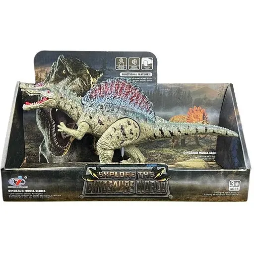 Фигурка Dino Toys Спинозавр со звуковым эффектом F24 зеленый (Q9899-F24) - фото 1