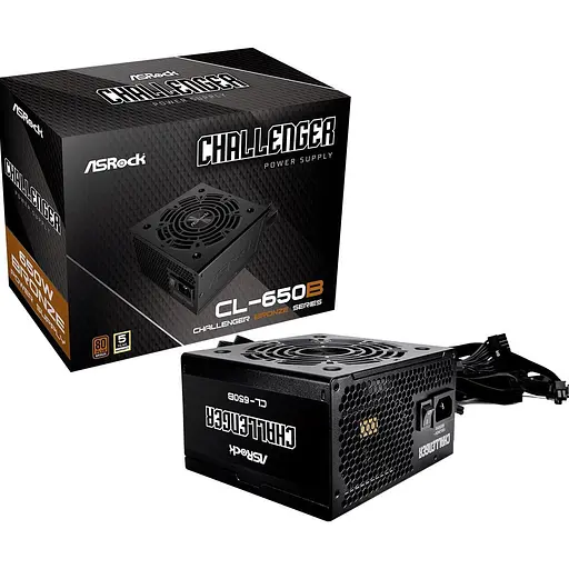 Блок живлення ASRock Challenger 650W (CL-650B) - фото 6