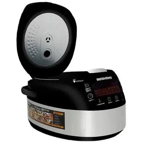 Мультиварка Redmond RMC-M90 Black 1000W, объем чаши 5 л - фото 3