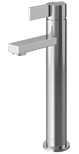 Смеситель для умывальника Kohlman Dexame chrome высокий QB170D Хром - фото 1