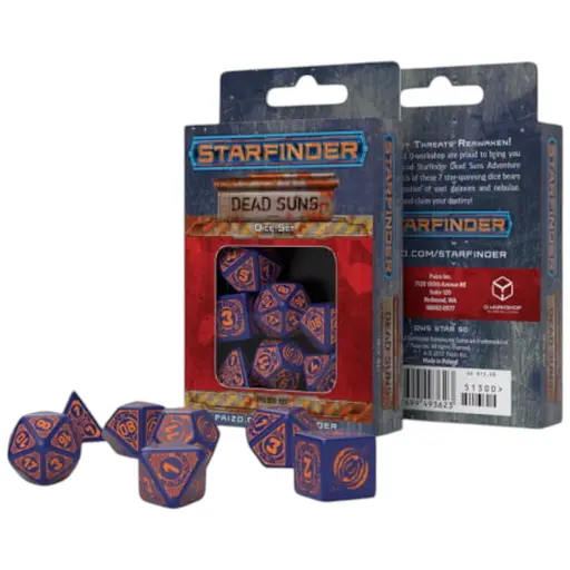 Набір кубиків Starfinder Dead Suns Dice Set , 7 шт. (STAR90)