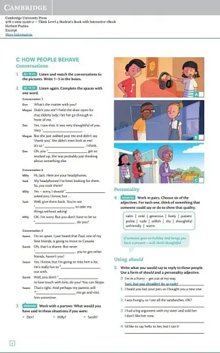 Think. Student's Book with Workbook (B2) - фото 3