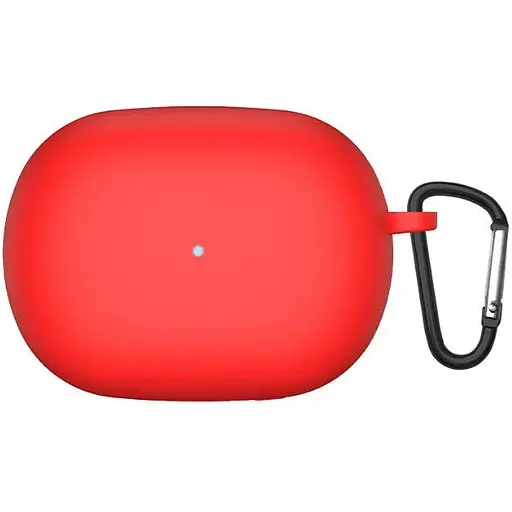 Чехол-накладка DK Silicone Candy Friendly с карабином для Xiaomi Redmi Buds 4 Pro (red)