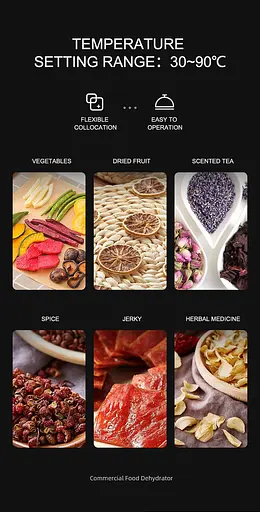 Дегідратор побутовий Tekhniko DH-10HB-SS нержавіюча сталь (10 лотків 40*38 см) - фото 8