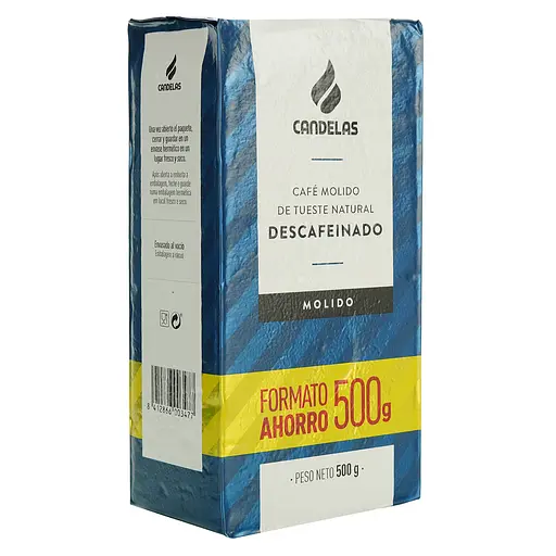 Кава Candelas Essential Descafeinado мелена 500 г - фото 2