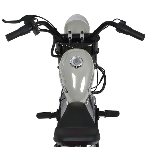Електромобіль дитячий Мотоцикл M 6016AL-11 36V USB Bluetooth TF шкіра сірий - фото 7