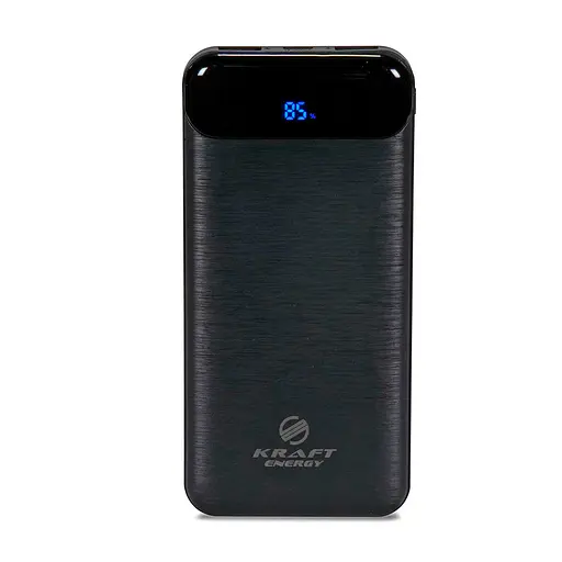 Повербанк 20000mAh Power Bank Kraft TPB-2020 Black 22.5W QC3.0 (43-00050)
