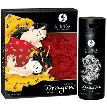 Стимулюючий крем для пар Shunga Dragon Cream 60 мл ефект тепло-холод і поколювання - фото 2