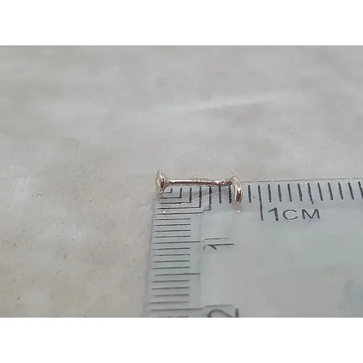 Золота сережка-пірсинг Favoritum в ніс. 310118_А - фото 7