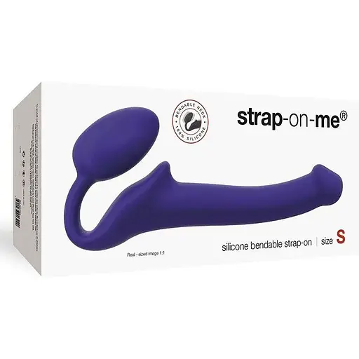Безременный страпон Strap-On-Me Violet S - фото 3