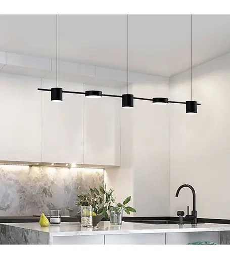 Люстра Romin Black 0037 1200 мм (чорний) - фото 1