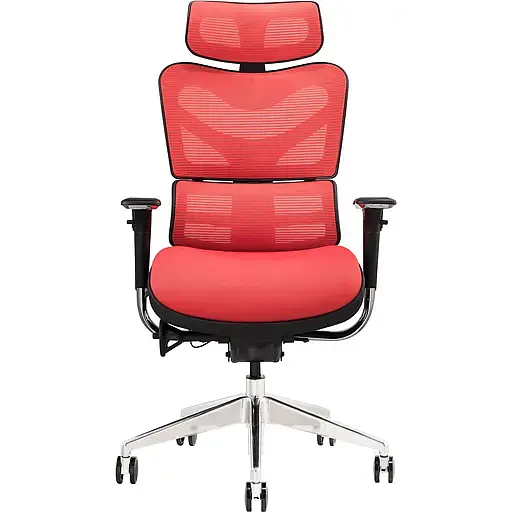 Офисное кресло GT Racer X-702 (W-22 B-42), красное (X-702 Red (W-22 B-42)) - фото 2