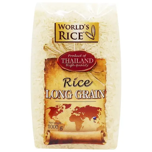 Рис World's Rice Long Grain New Thailand 1 кг - фото 1