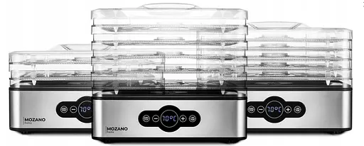 Сушилка дегидратор для пищевых продуктов грибов и фруктов Mozano Dehydrator 400 Вт - фото 8