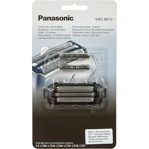 Набор из лезвий и сетки Panasonic WES9015Y1361 для электробритв