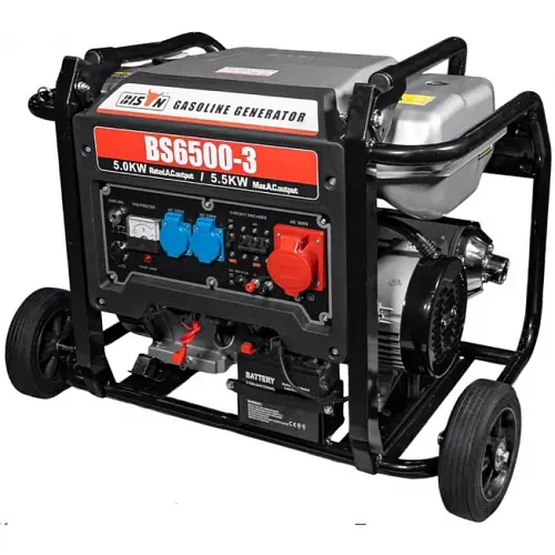 Генератор Bison BS6500-3 (5 кВт)