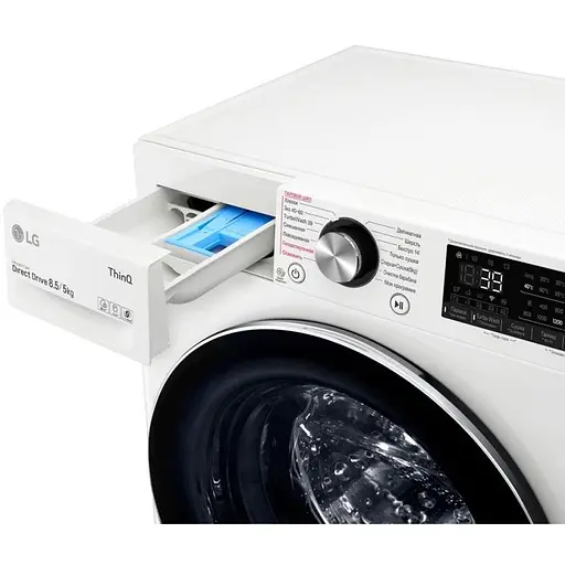 Прально-сушильна машина LG F2V9GC9W - фото 8